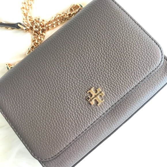 NEW TORY BURCH TAUPE Crossbody Bag - Picture 3 of 10